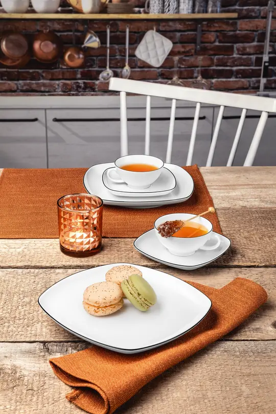 Untertasse Lido Black Line