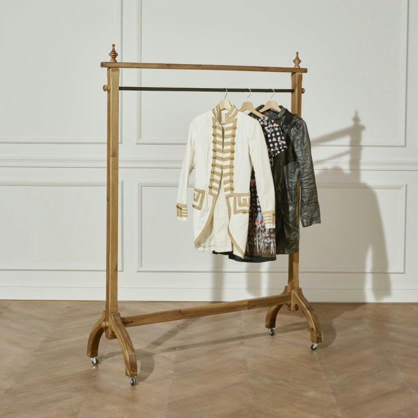 LULU - Portant en bois marron l140 cm