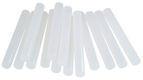 14 Bâtons de colle transparente universelle 12 mm Rapid 125 G
