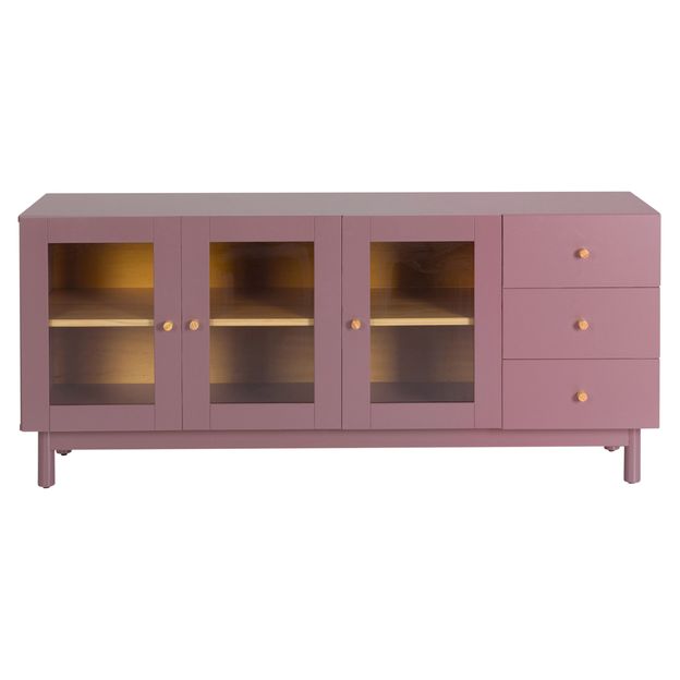 MÍNIMO BUFFET 3 PORTAS/3 GAVETAS 1,50 M X 38 CM