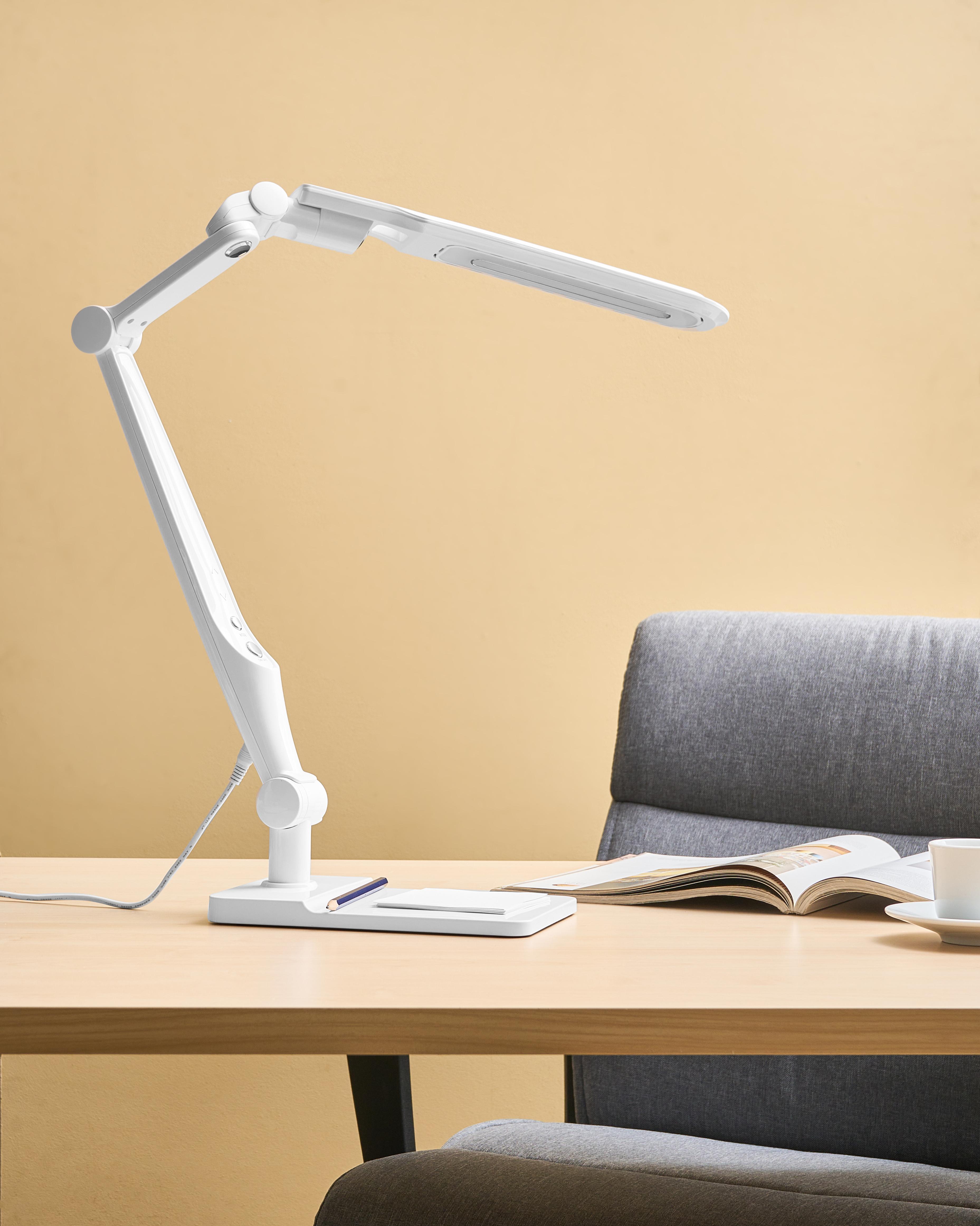 LED Desk Lamp PEGASI with Dimmer White