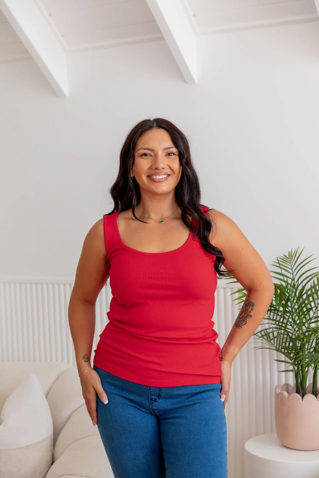 Billi Tank in Red
