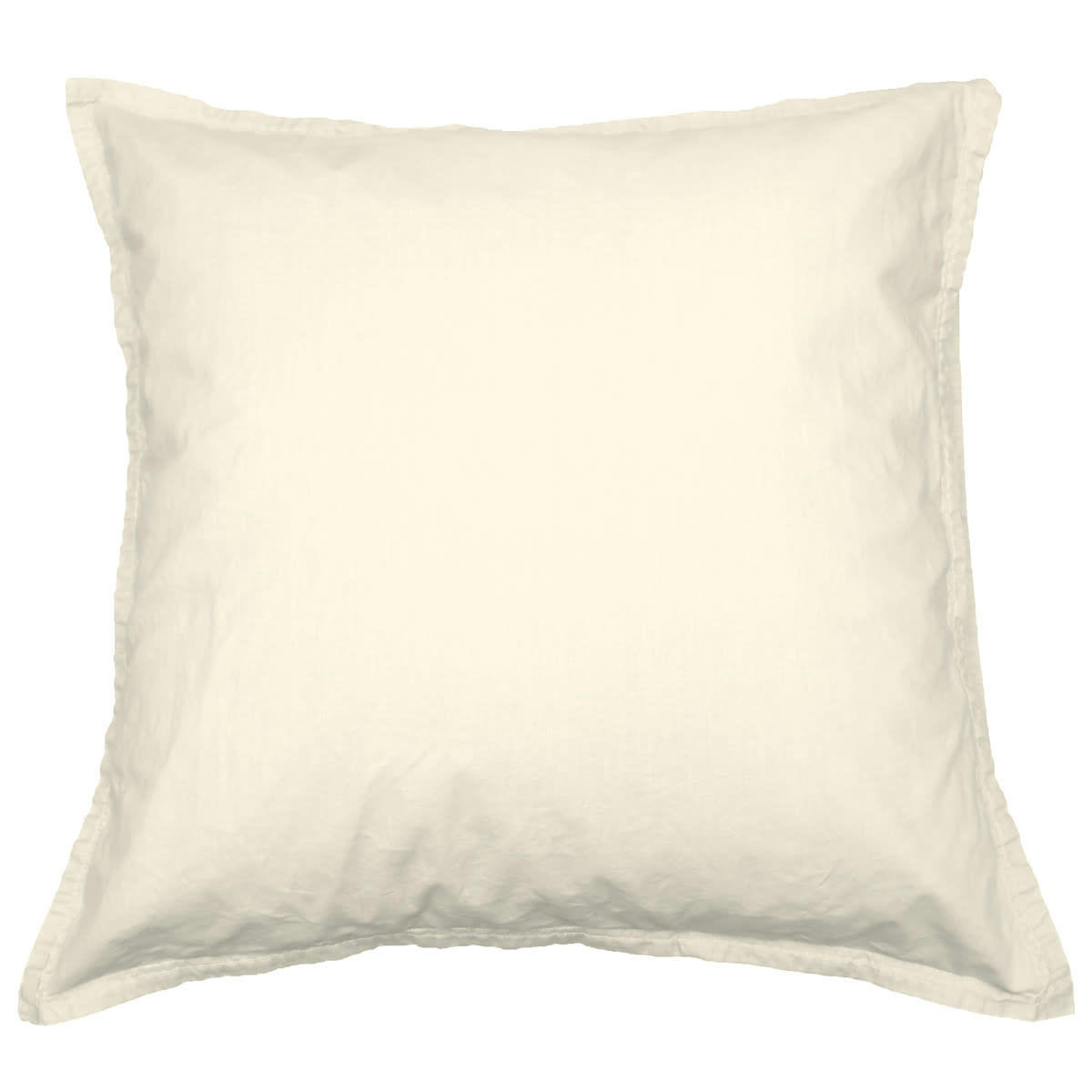 STUDIO - Lot de 2 taies d'oreiller en coton  ecru 65x65 cm