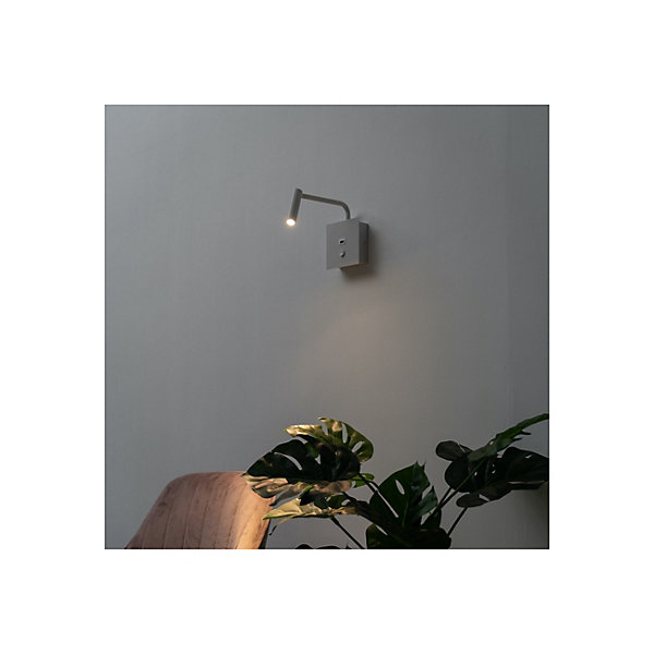 Liseuse blanche pratique et moderne LED et port USB intégré - Miami