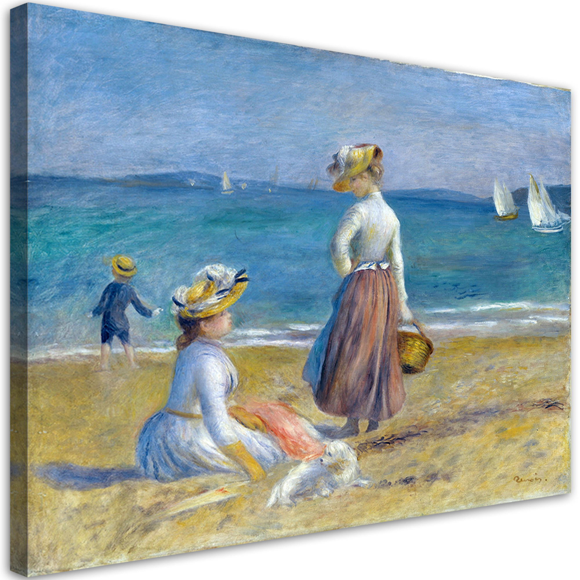 Feeby Obraz Auguste Renoir Na plaży 60x40