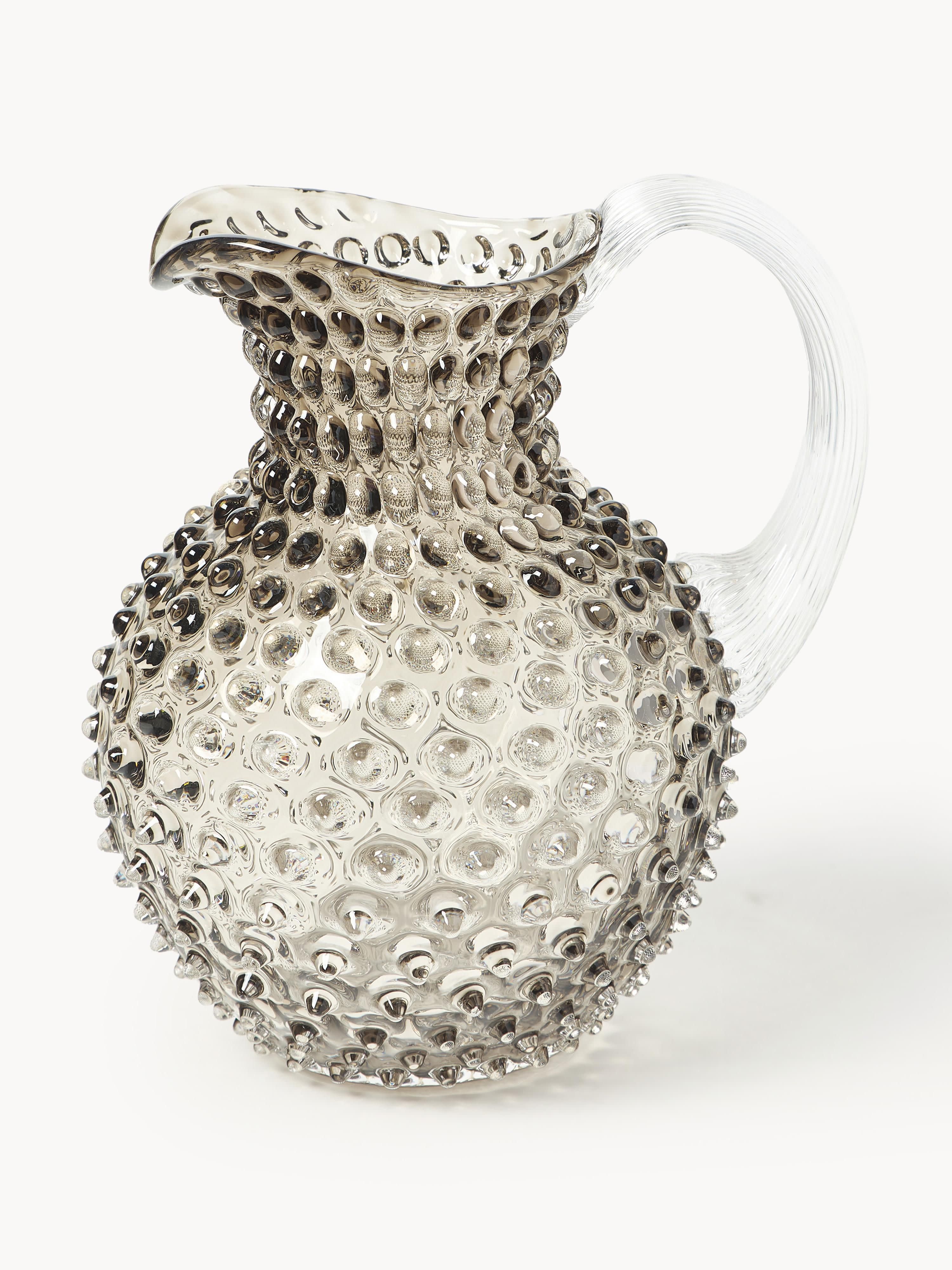 Mundgeblasener Krug Hobnail, 2 L