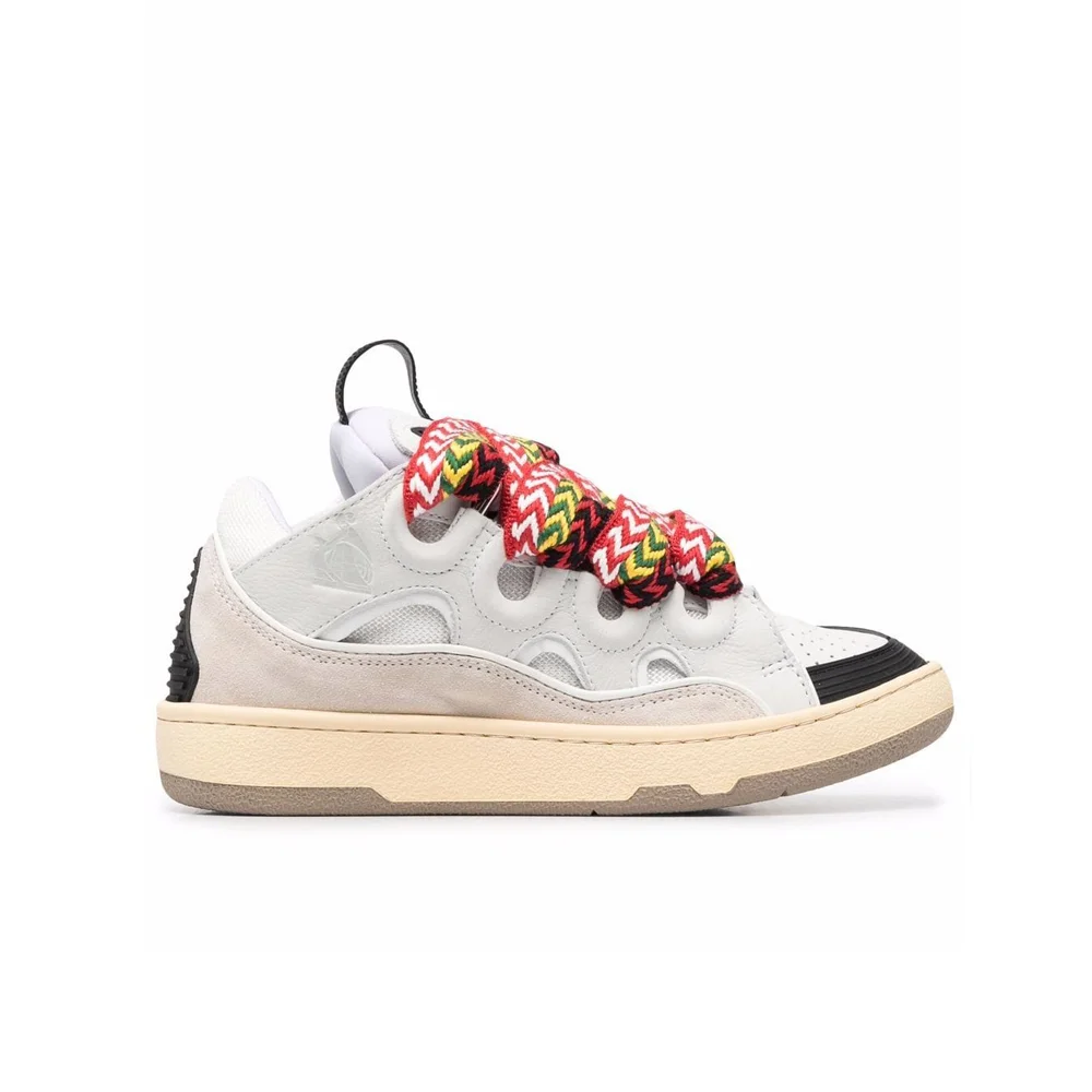 Lanvin LEATHER CURB SNEAKERS
