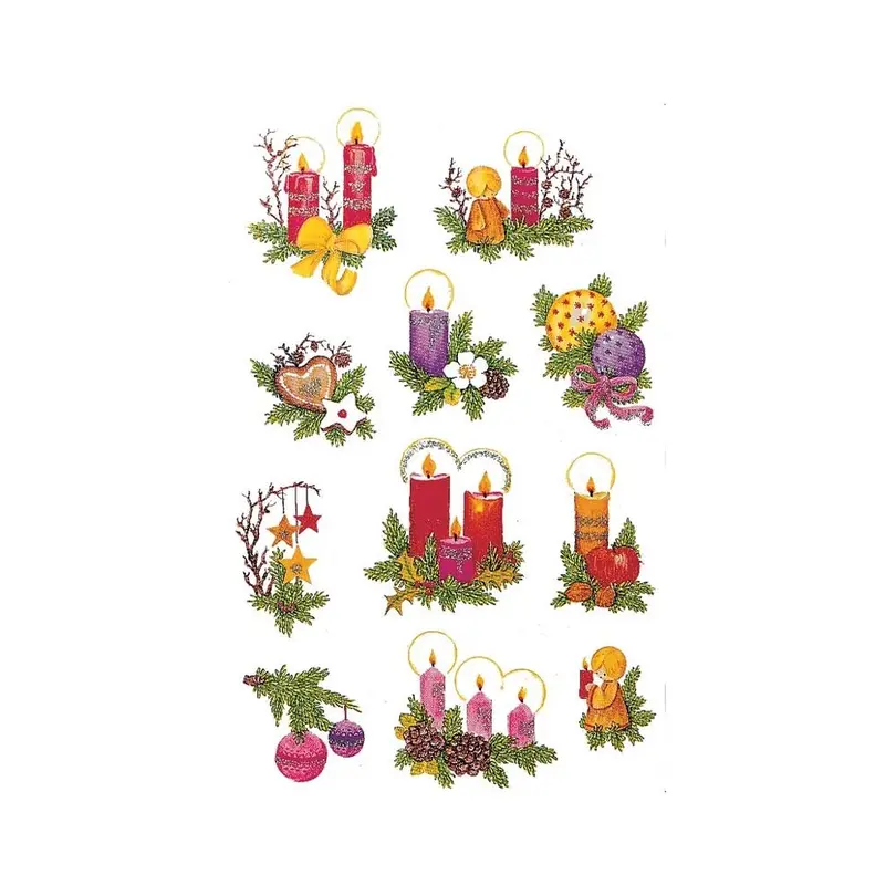 Sticker 2er-Set Glimmerstaub