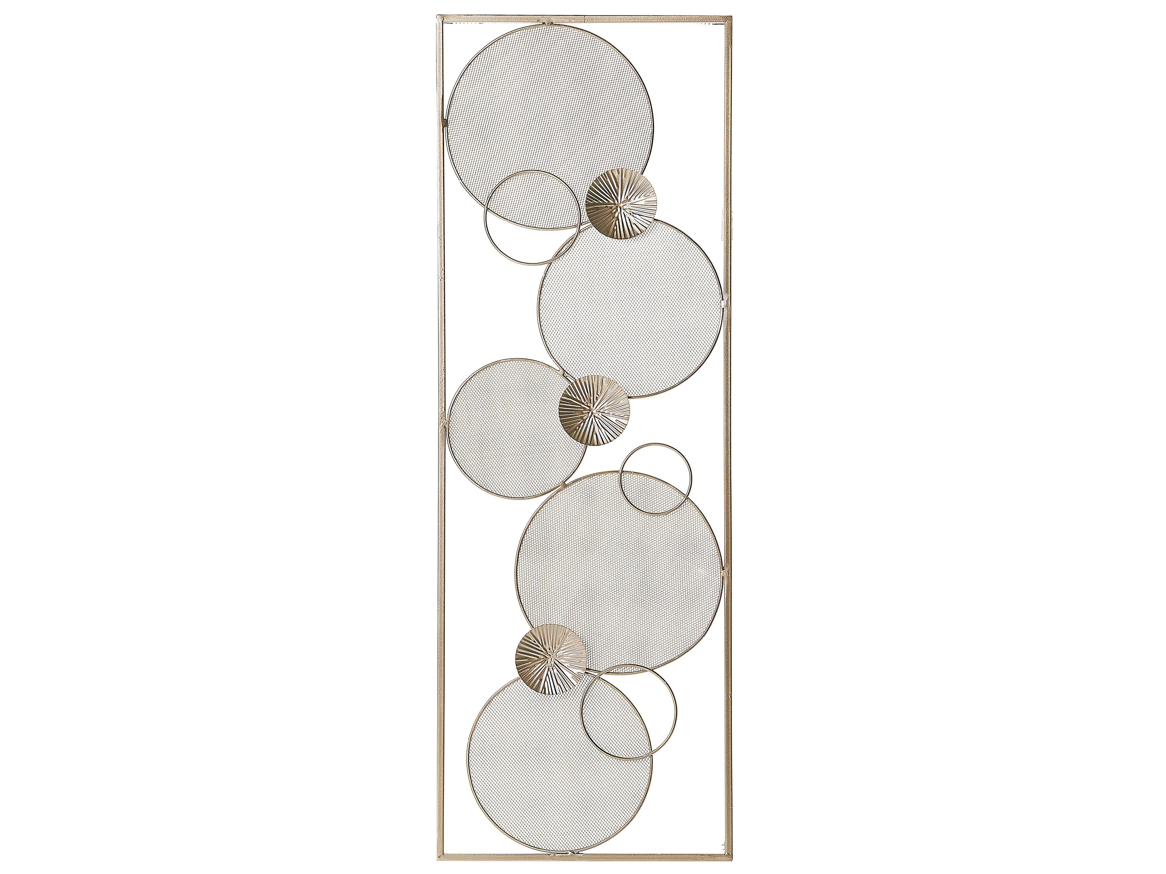 Wall Decor TUNGSTEN Metal 90 cm Gold