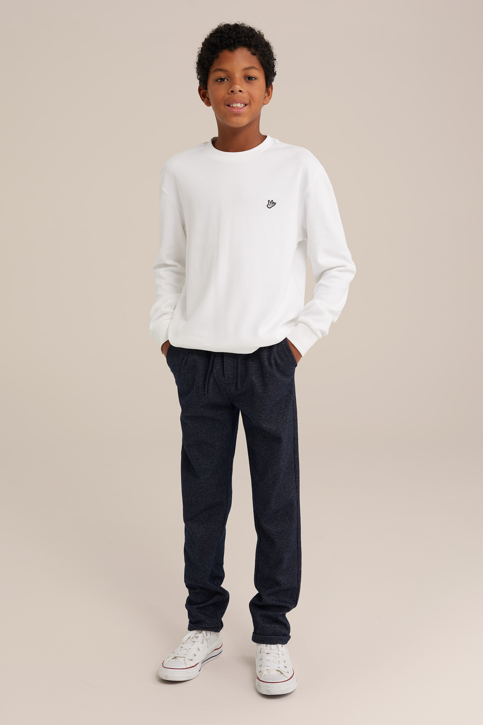 Jongens pantalon met print