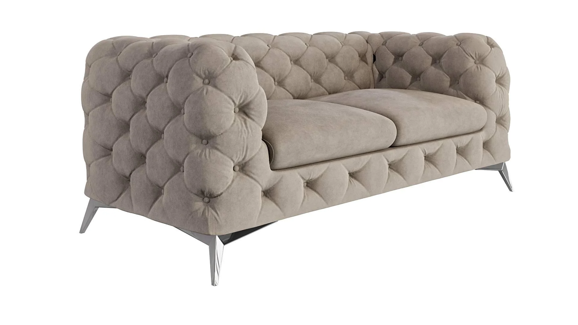 2-zitsbank Chelsea velvet
