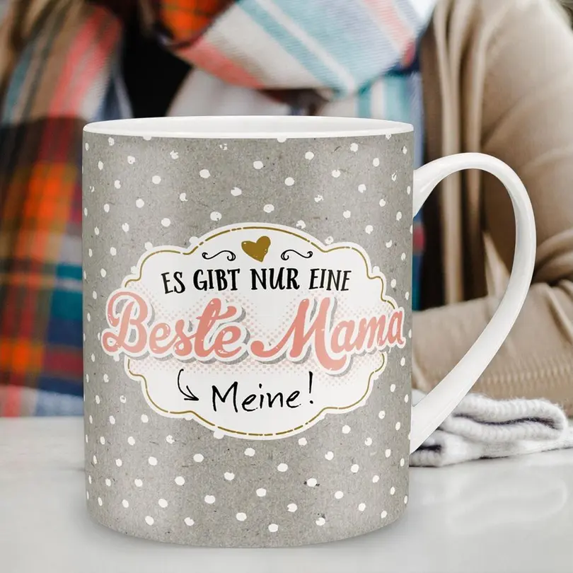 Tasse Set bestehend aus gleichen Artikeln Beste Mama