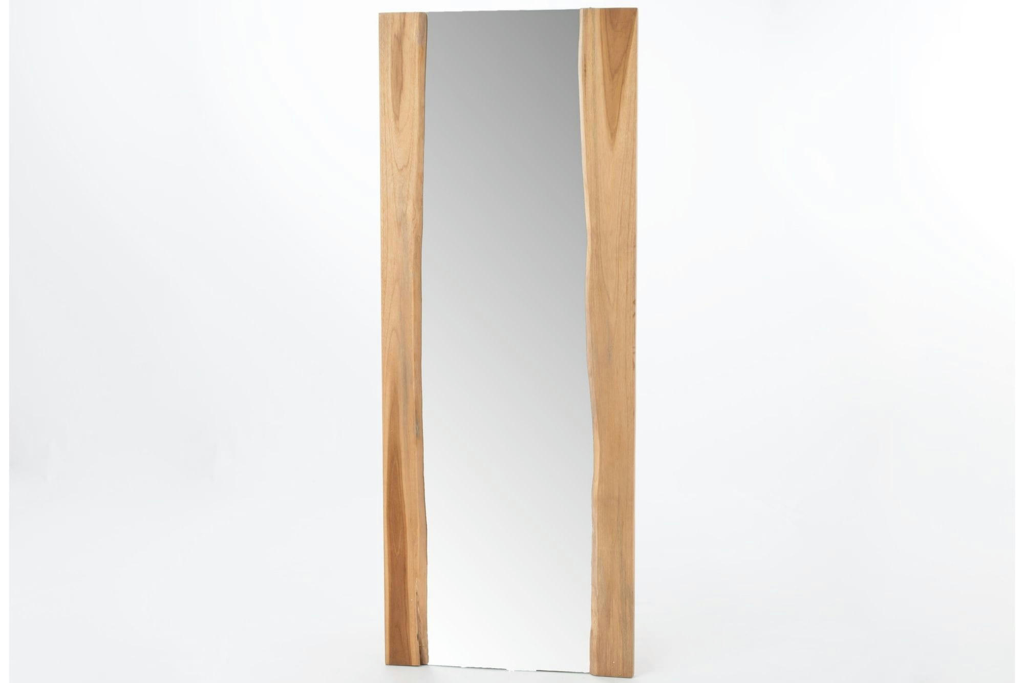 SAVANA - Miroir rectangulaire en teck H180