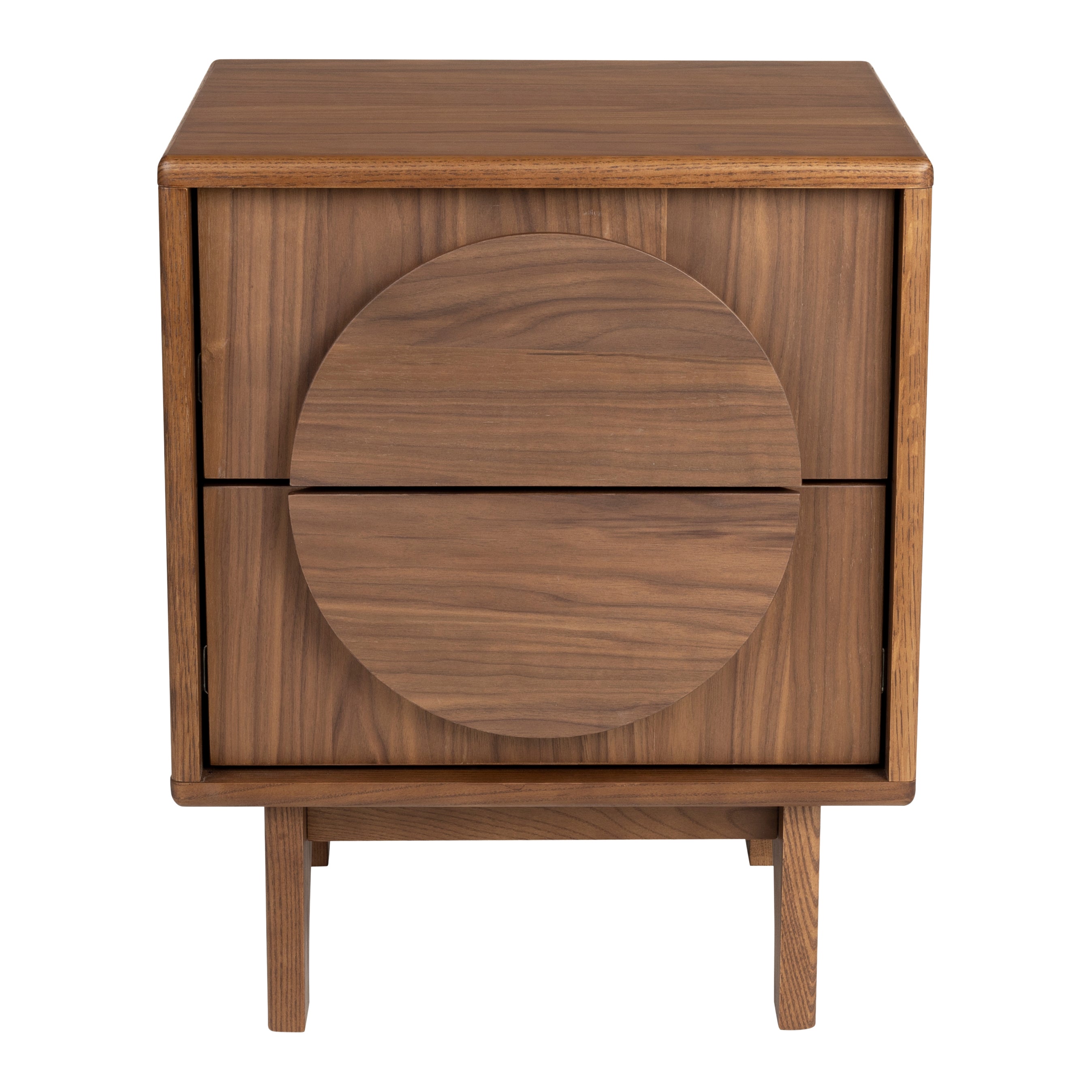 Zuiver Groove Nachtkastje - Walnoot