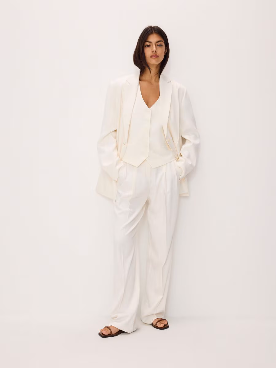 Oversized Viscose Rich Blazer