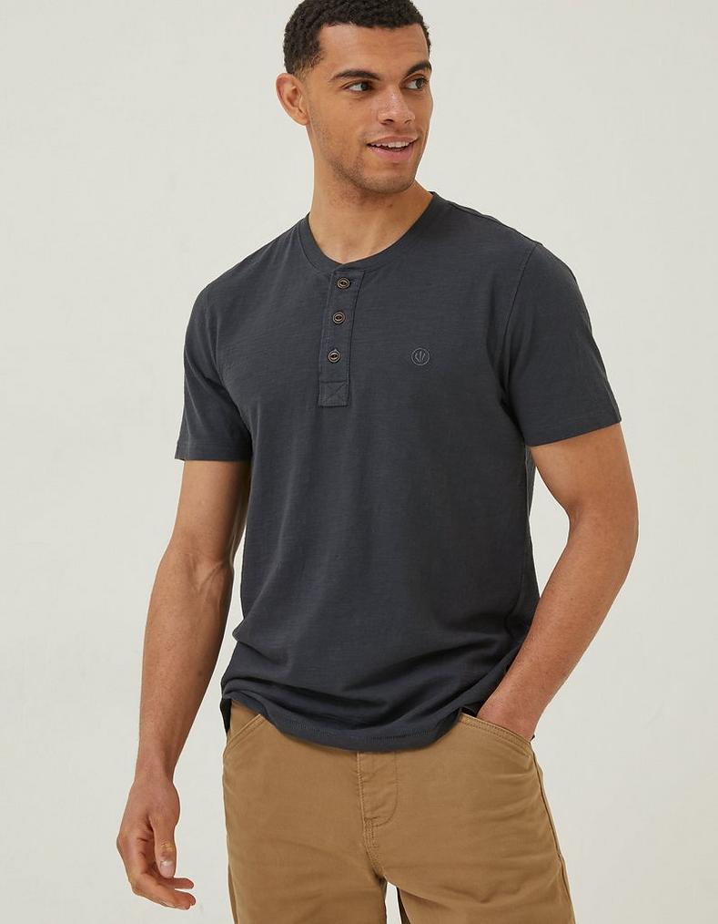 Slub Henley T-Shirt