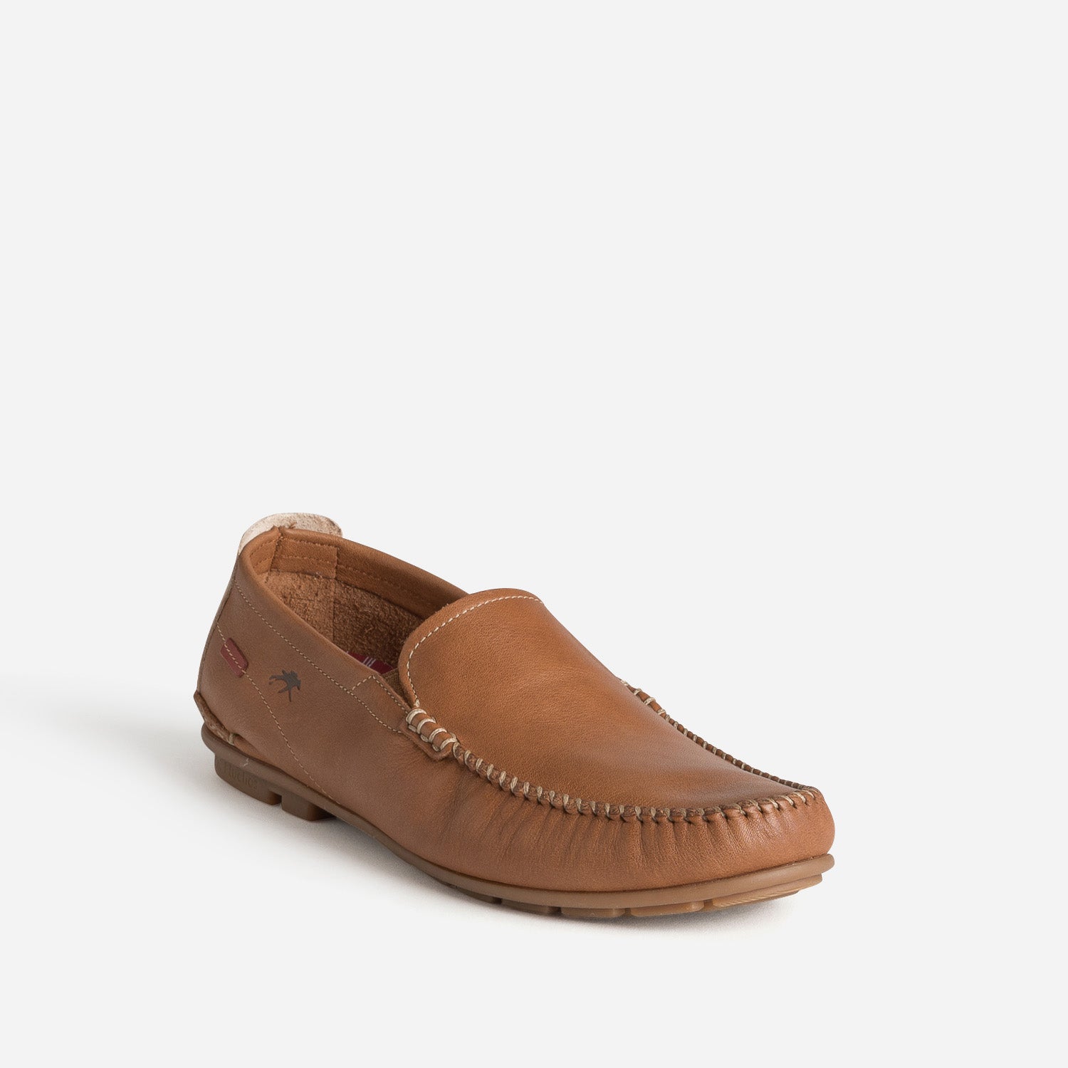 Mocassin FLUCHOS cognac cuir