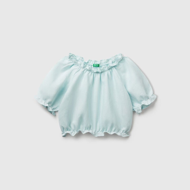 Short sleeve blouse