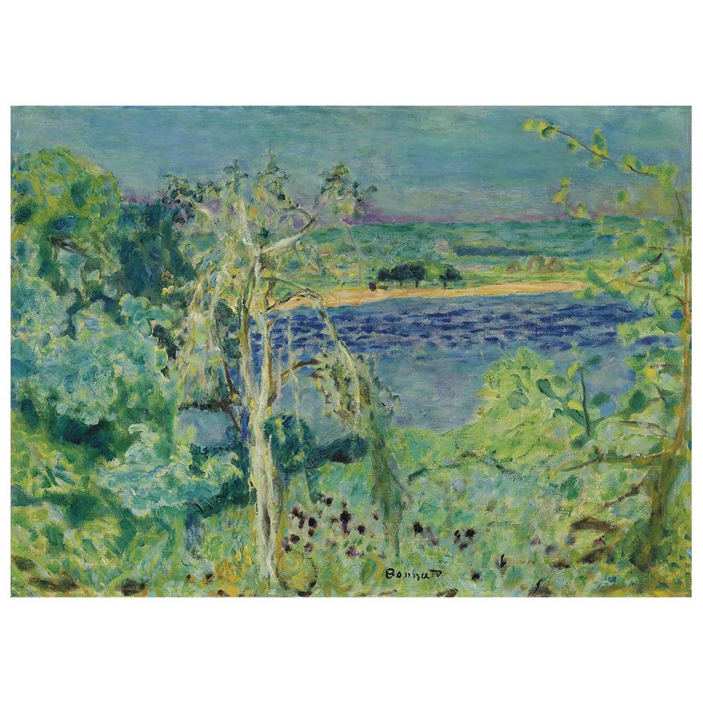 - Tableau la Seine à Vernon Pierre Bonnard 60x80cm