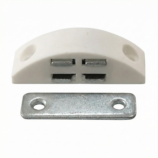 8 loqueteaux Blanc 4 kg entraxe 34mm Diall