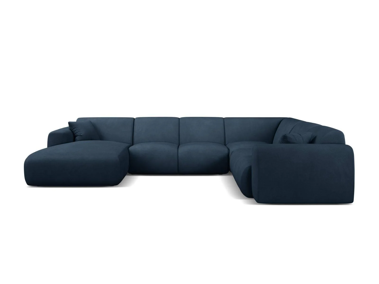 Modulaire hoekbank Molino rechts chenille