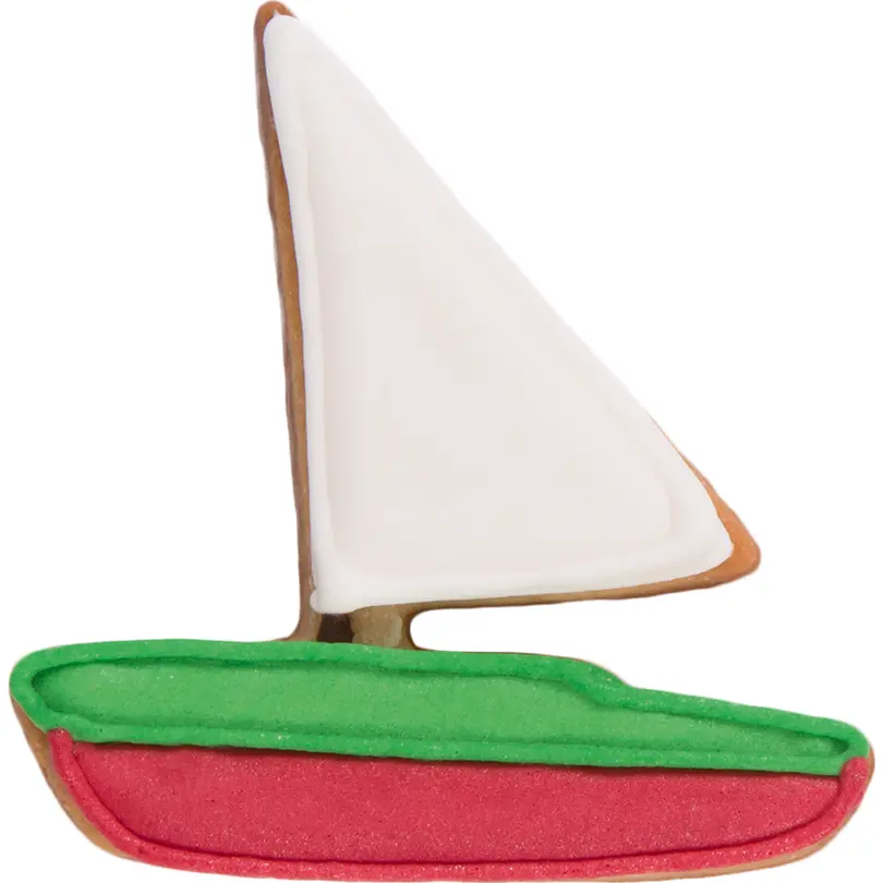 Ausstecher 5er-Set Segelboot