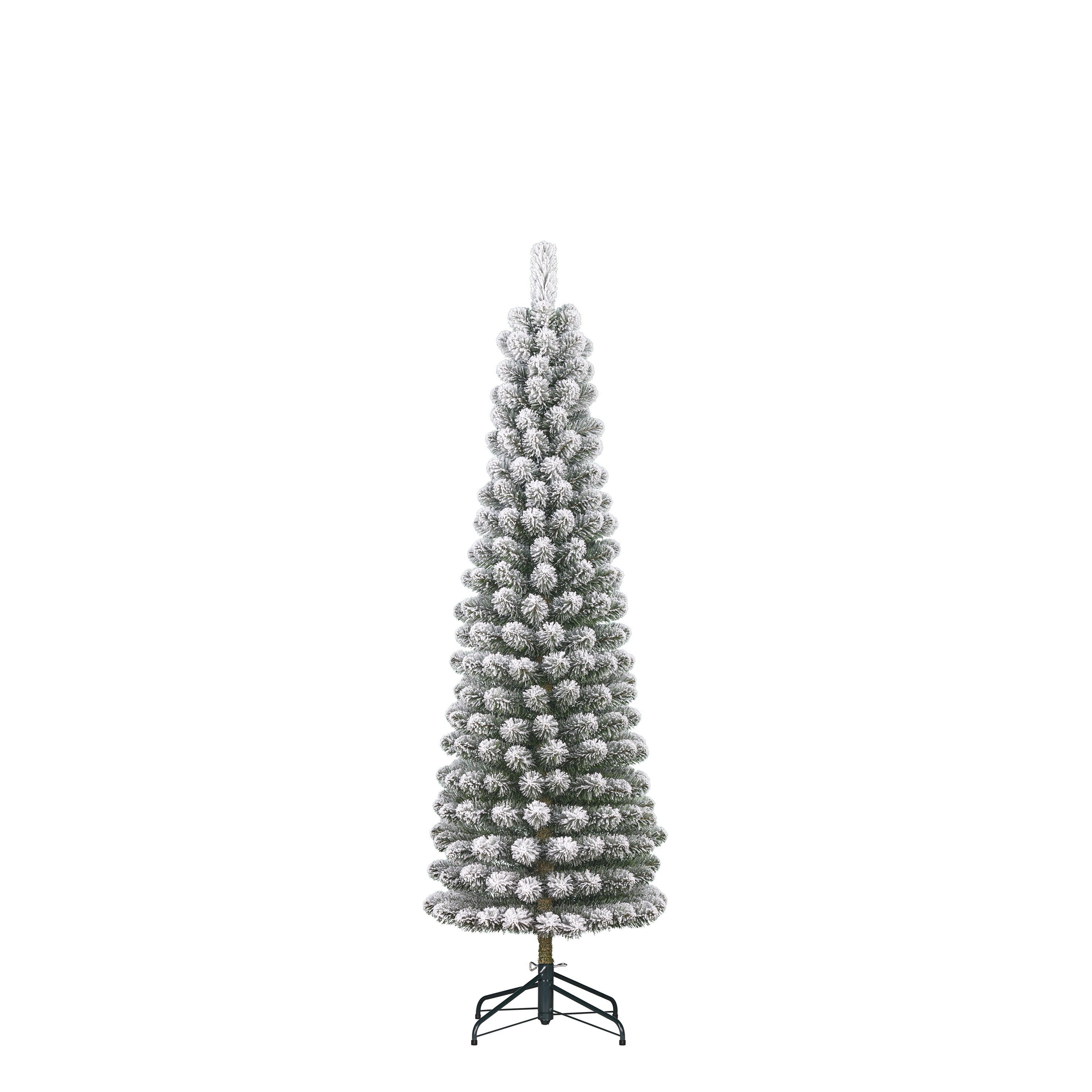 Black Box Trees Charlton Smalle Kunstkerstboom - H185 x Ø53 cm - Groen