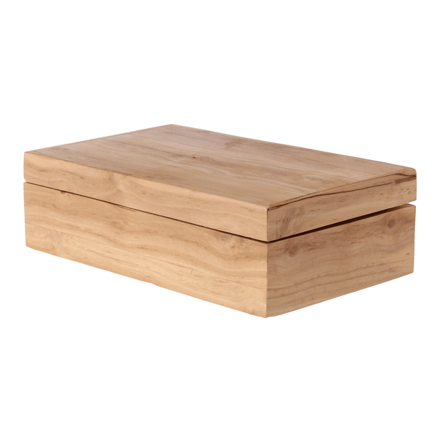 CAIXA DECORATIVA 20 CM X 12 CM X 6 CM CAFEZAL