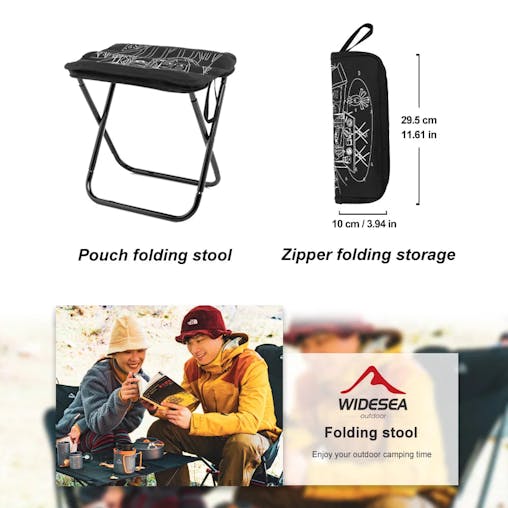 NNEOBA Camping Stool Foldable Chair