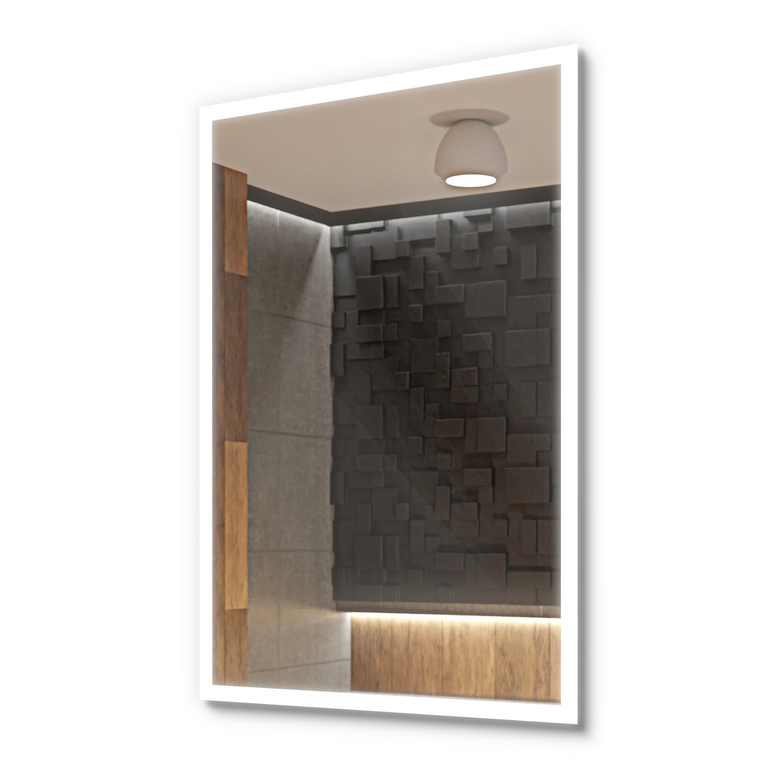 Lustro Podświetlane Led Boston - 50Cm, 70Cm