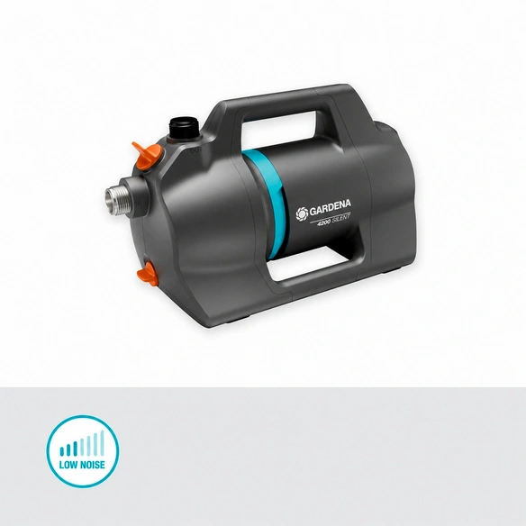 Gartenpumpe »Silent«, Fördermenge: 4.200 l/h, 600 W