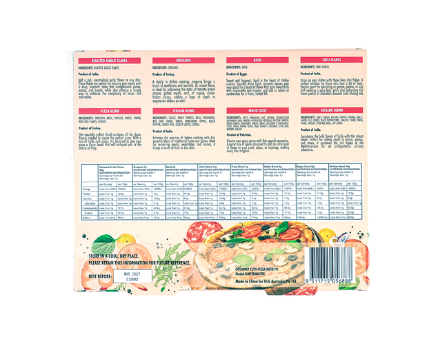 Gourmet Collection Pizza Master Pack