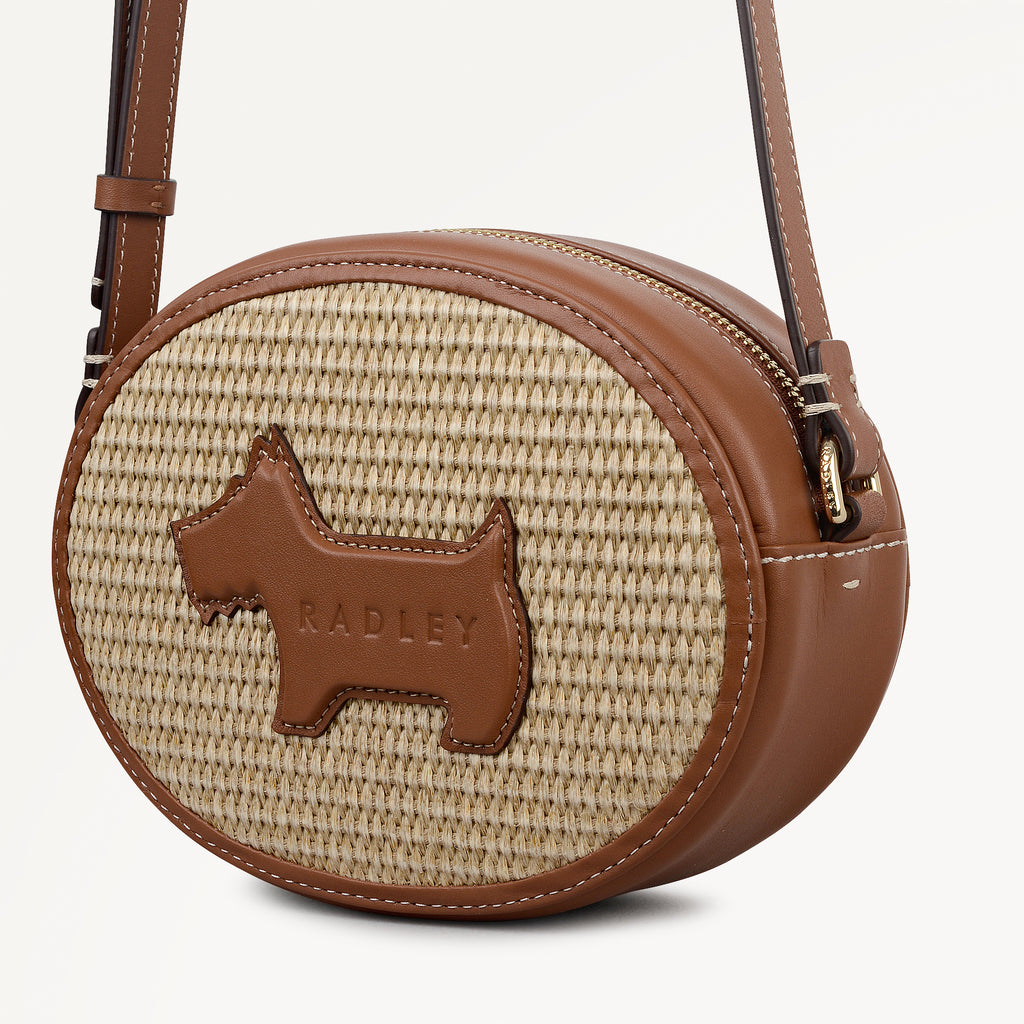Rydon Road - Raffia - Mini Ziptop Cross Body