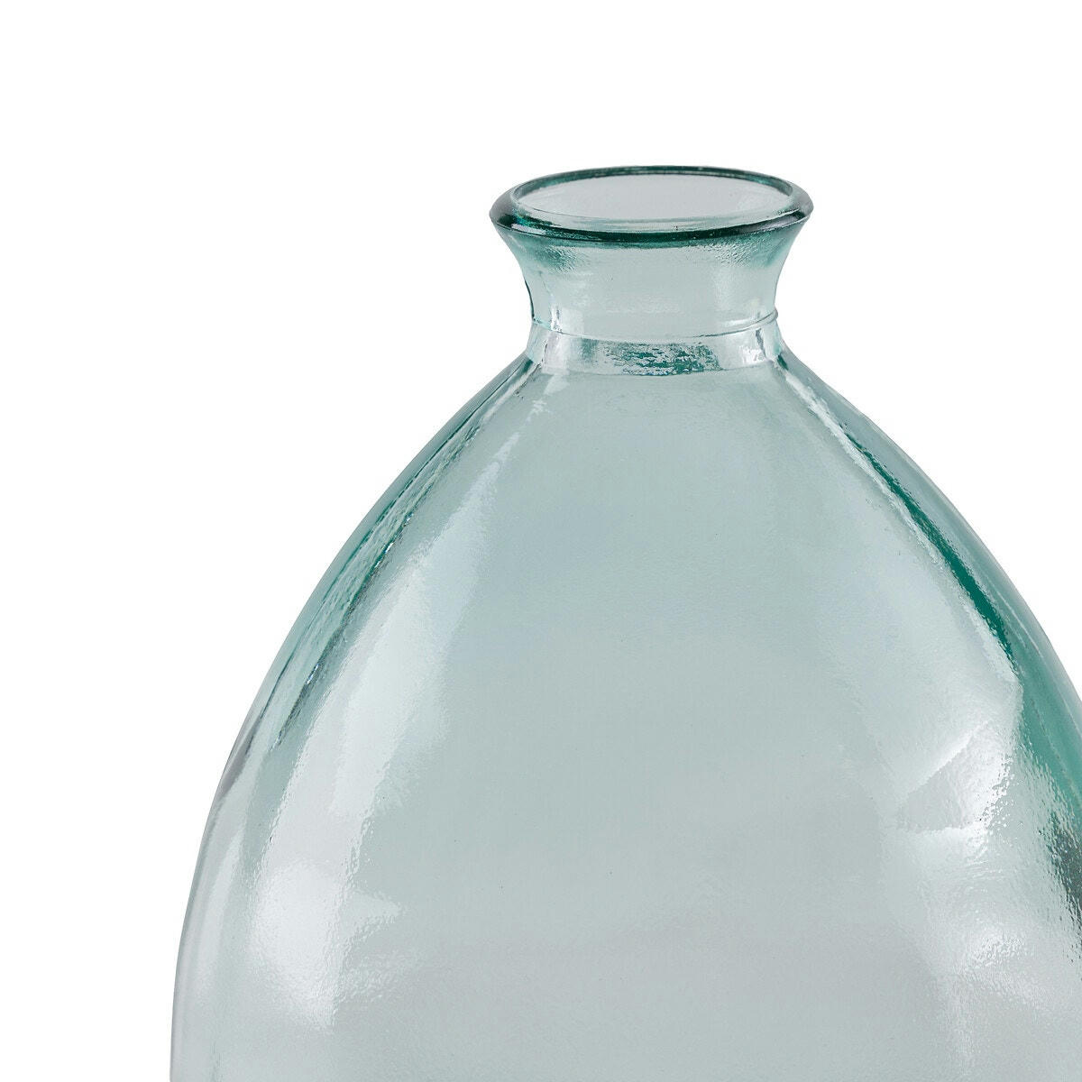 Vase dame-jeanne en verre H19 cm, Izolia