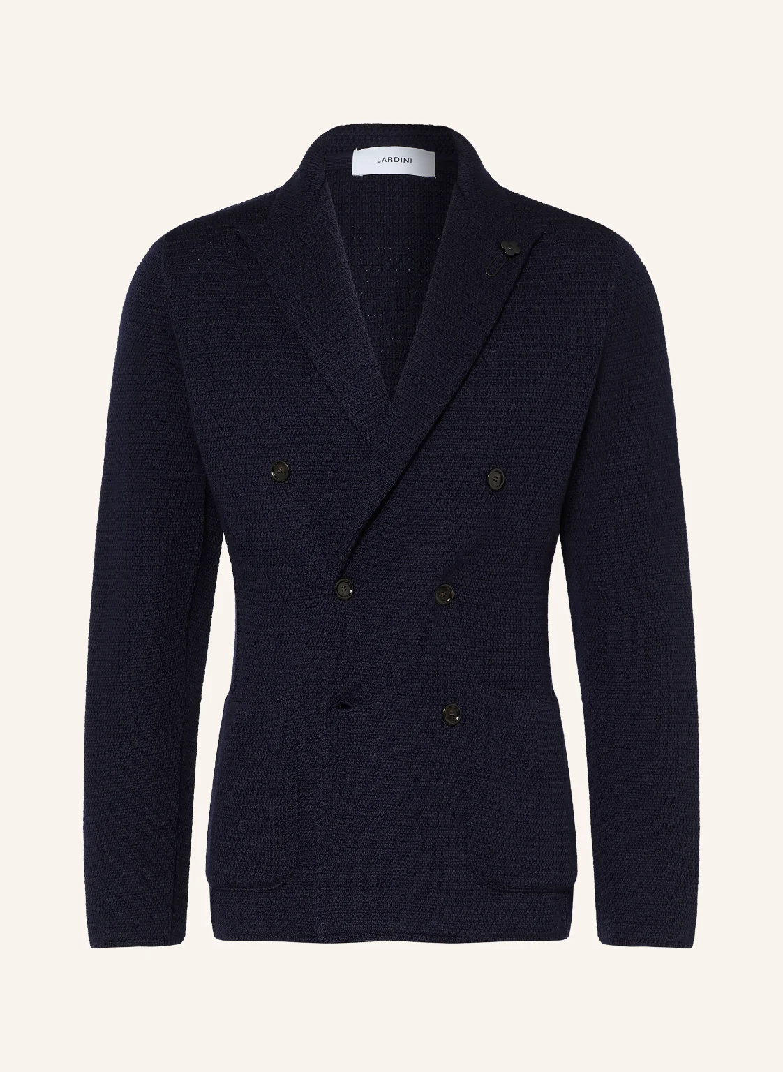 LARDINI Stricksakko Slim Fit
