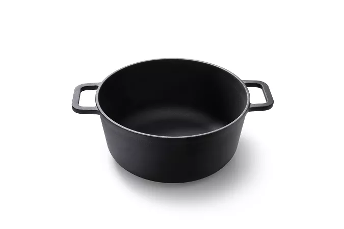 Garnek żeliwny z pokrywą 28 cm Skottsberg - Iron Cast 1SK.CI.G28