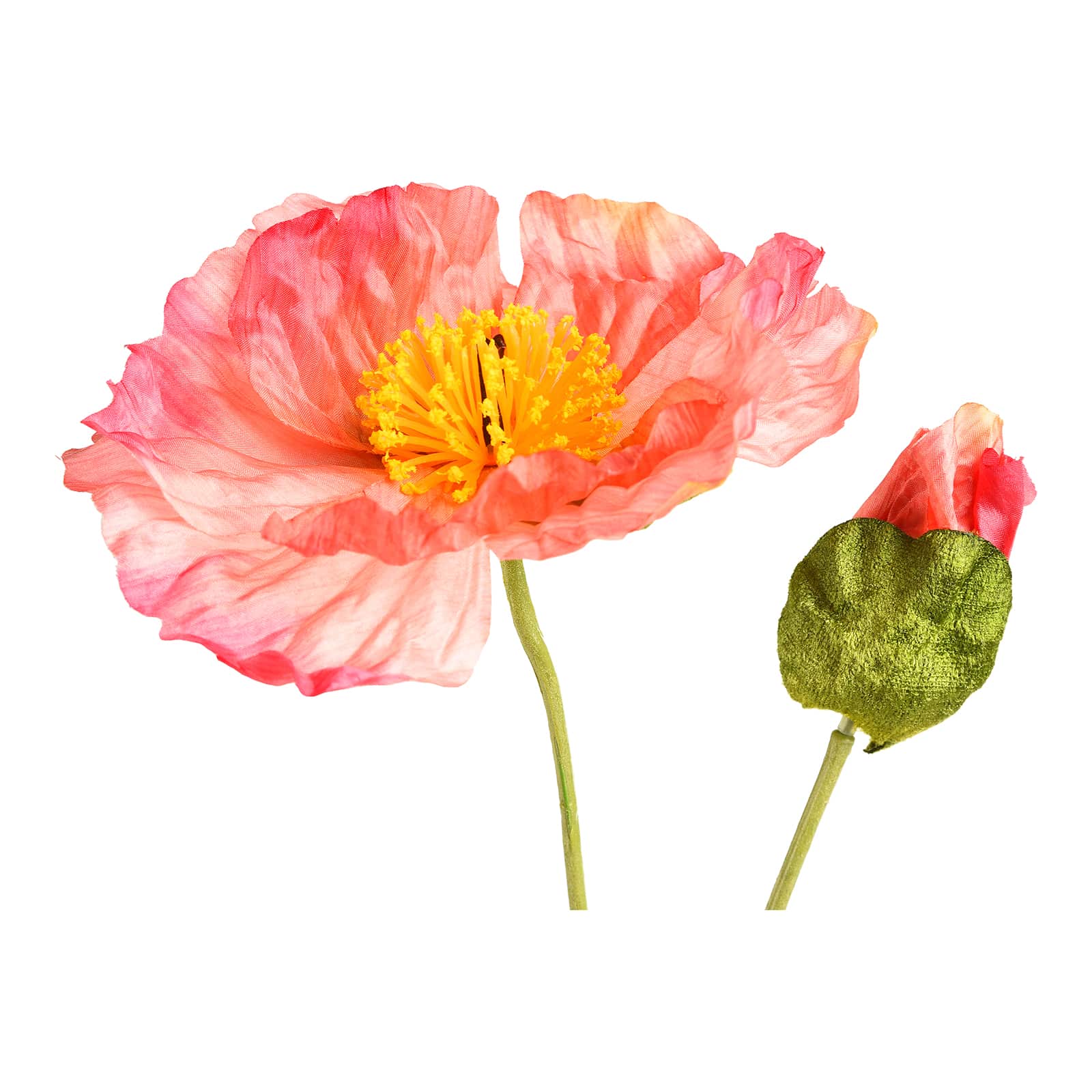 Kunstblume Mohn Rosa,L 570 mm