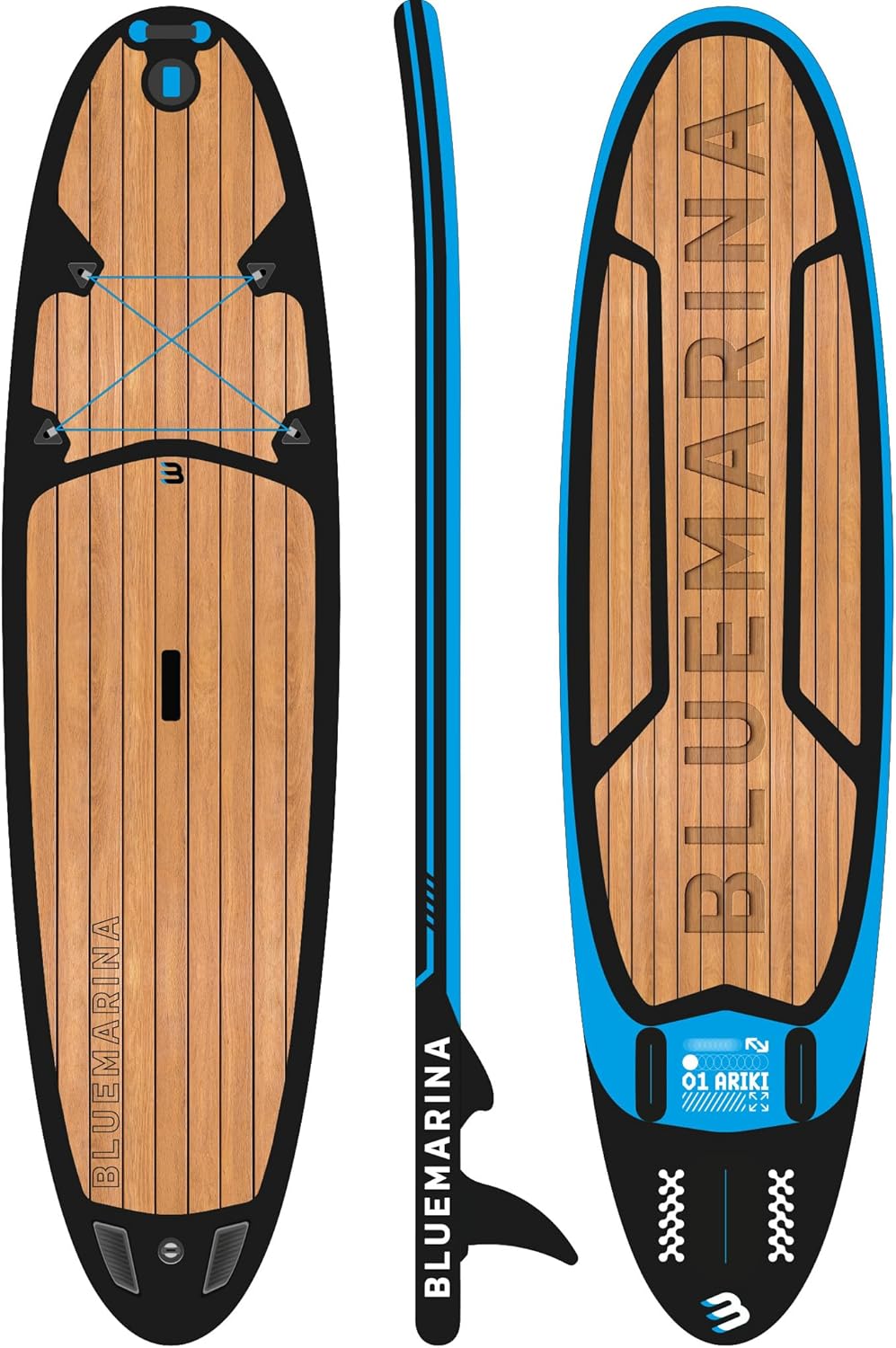 Bluemarina Stand Up Paddling Board Ariki | 𝟓 𝐉𝐀𝐇𝐑𝐄 𝐆𝐀𝐑𝐀𝐍𝐓𝐈𝐄 - SUP Board - Stand Up Paddle - Surfbrett | 325x86x15cm 140kg