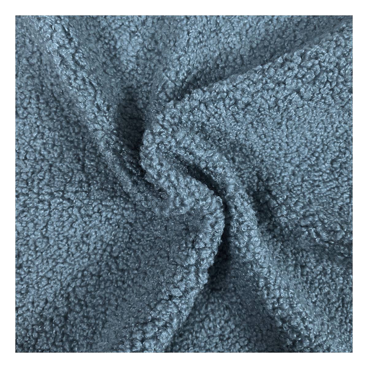 Blue Teddy Fabric by the Metre