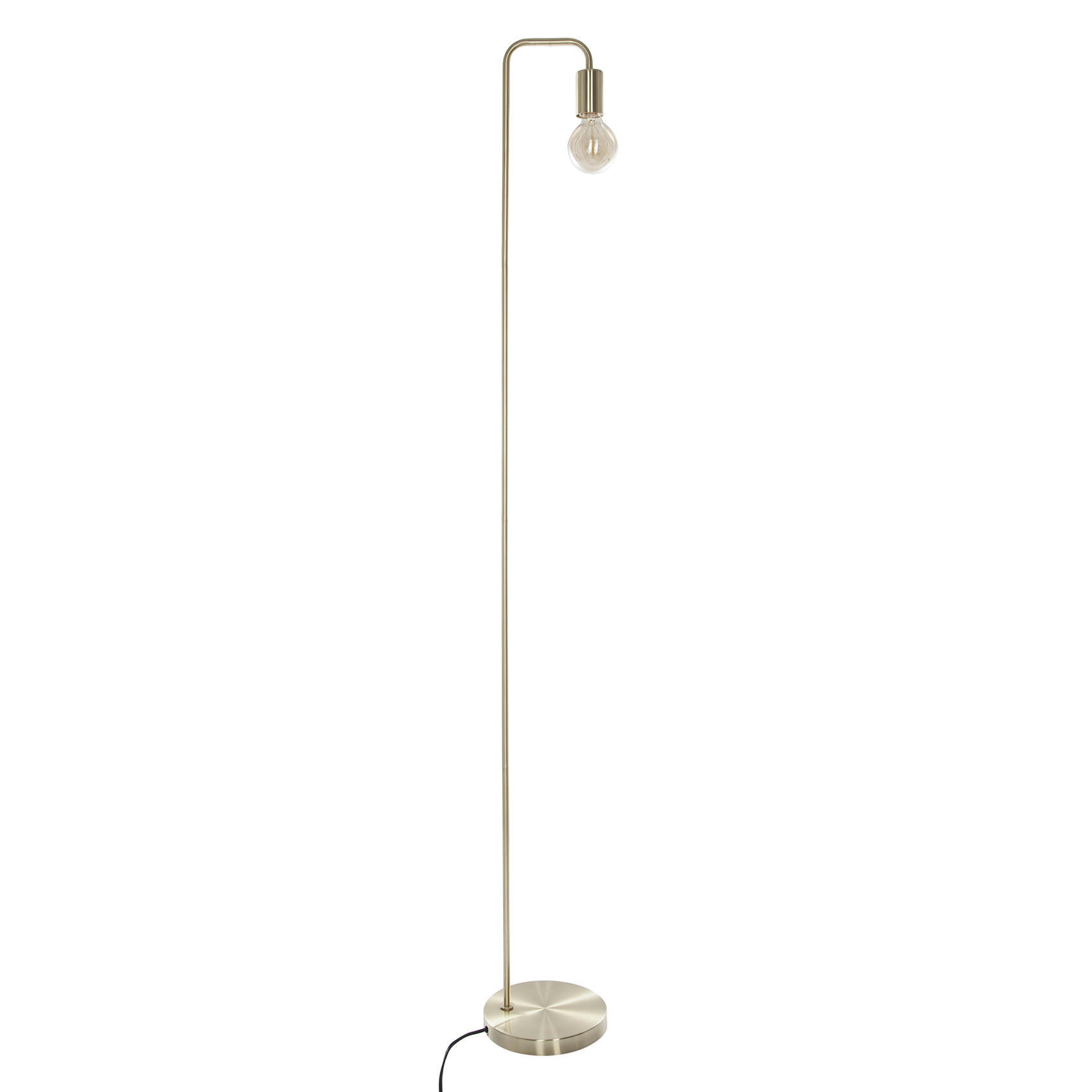 KELI - Lampadaire métal doré H150cm