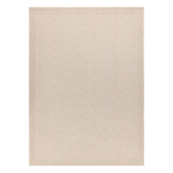 Dywan wełniany VILLA 7636/68200 Zygzak SIZAL, płaskotkany 80x150 cm