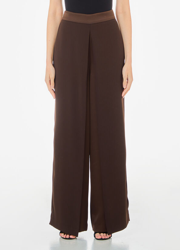 Pantaloni in envers satin