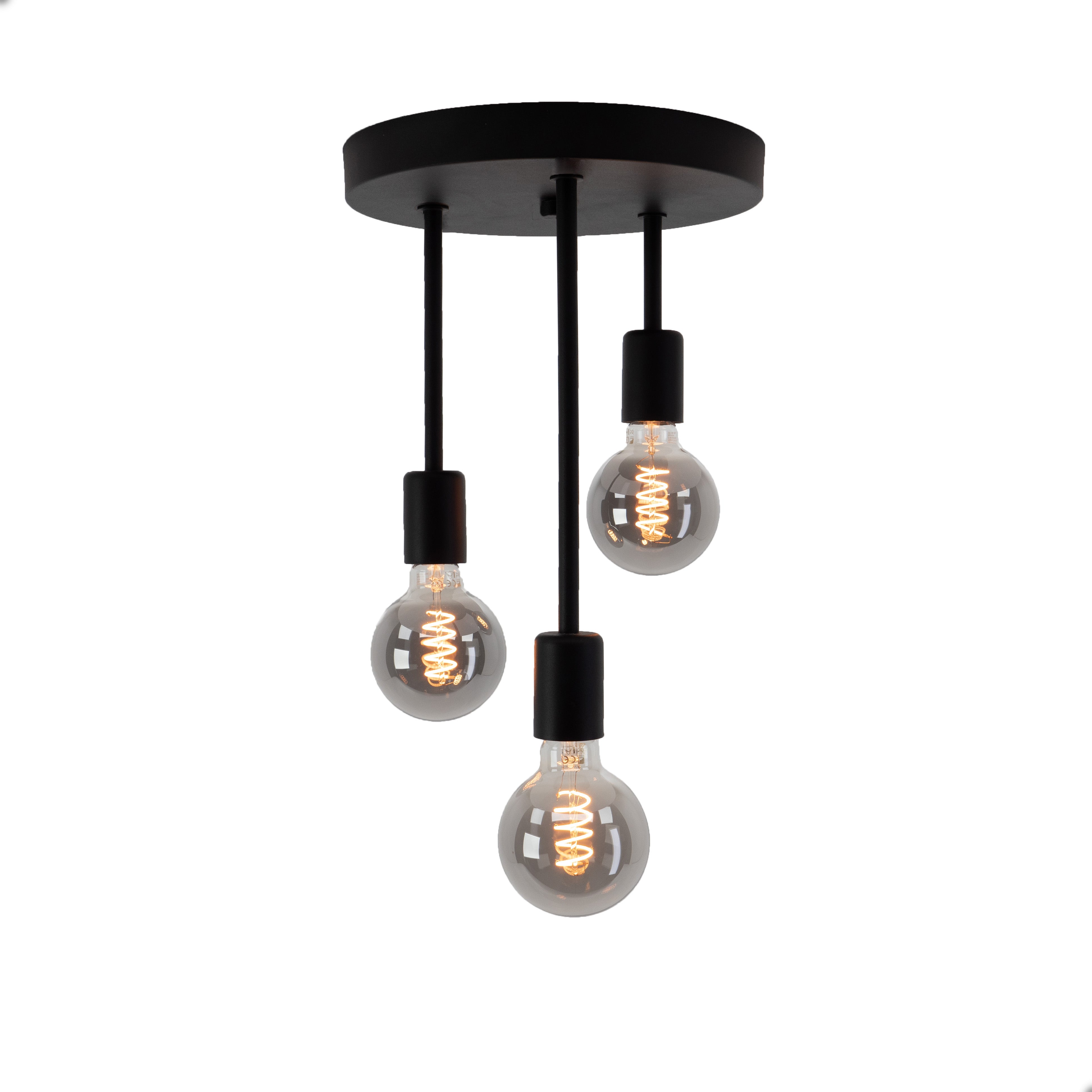 EGLO plafondlamp Wilmcote - e27 - ø 28 cm - zwart