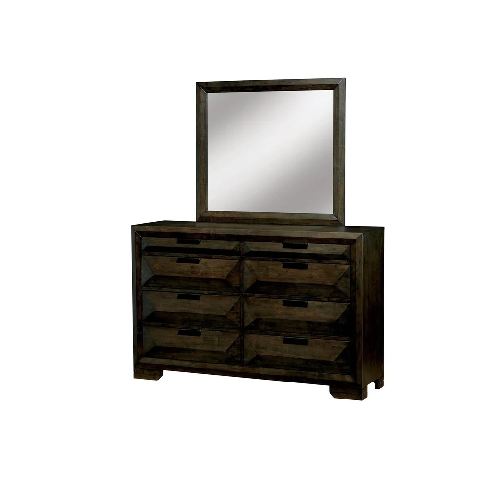 William's Home Furnishing Nikomedes Queen Bed, Espresso Finish