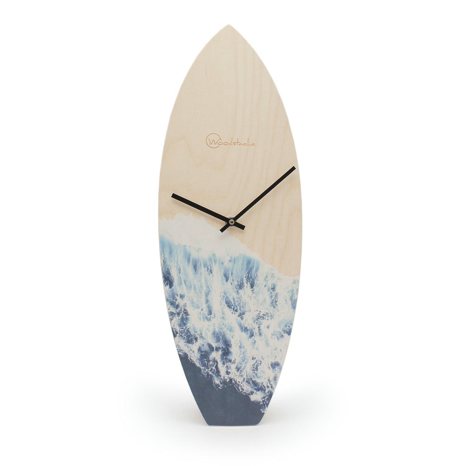 - Horloge surf en bois océan H46,2cm