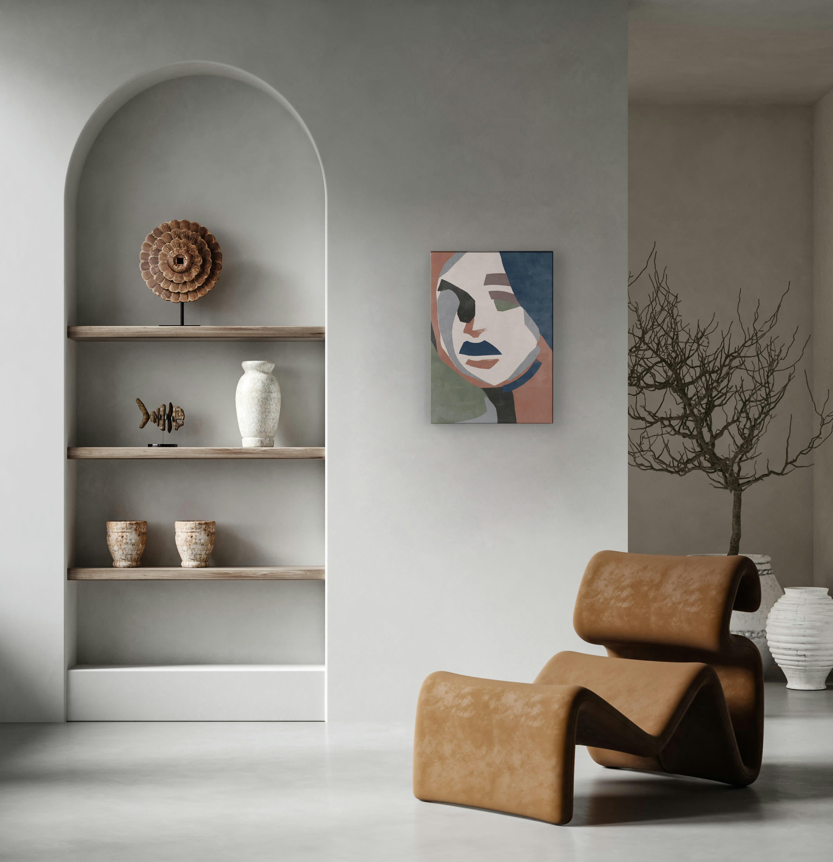 PORTRAIT - Peinture sur toile 60x40 imprimé HD Portrait