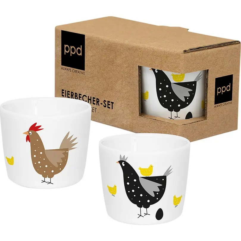 Eierbecher 2er-Set Breakfast Club