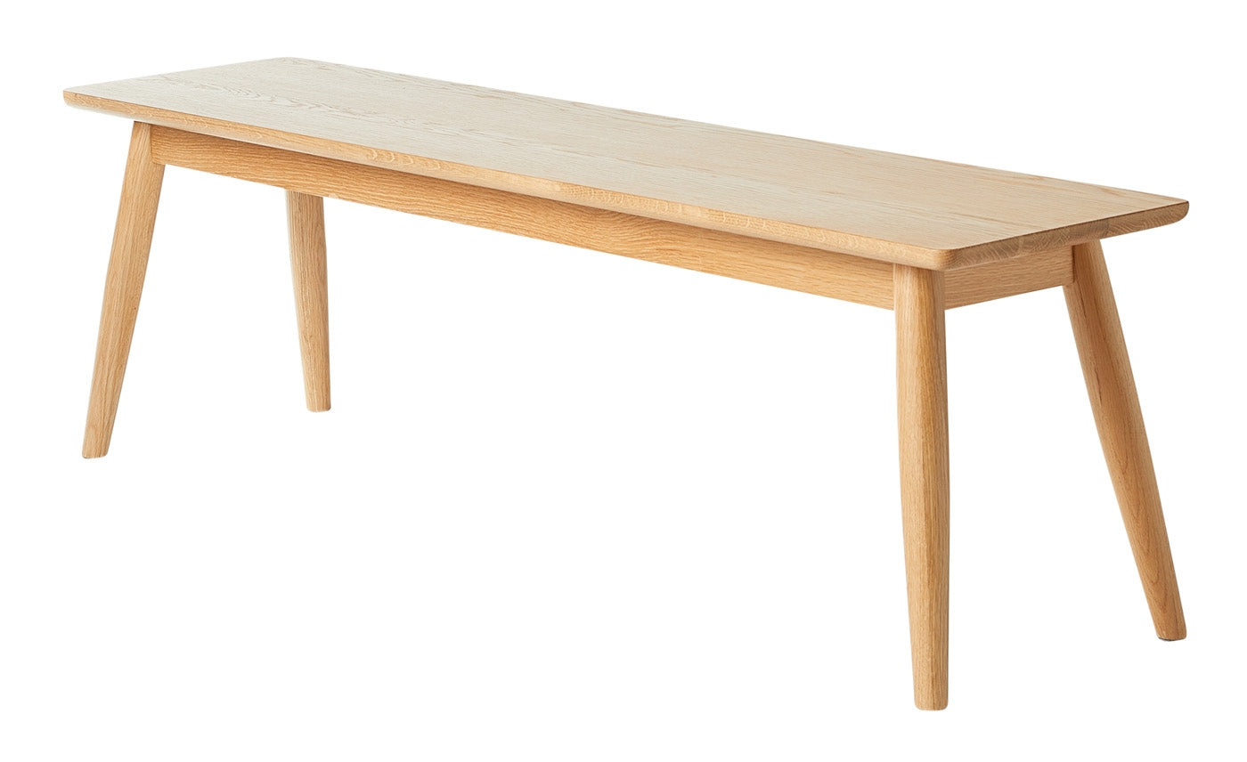 by fonQ Woodzy Bankje 150 cm - Naturel Eiken