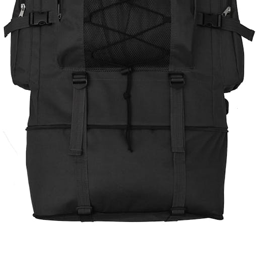 NNEVL Army-Style Backpack XXL 100 L Black