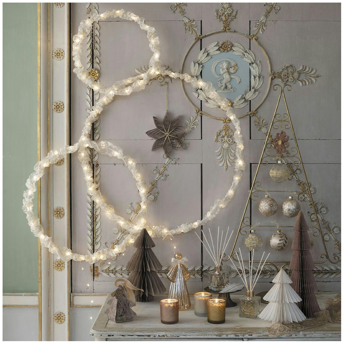 - Couronne lumineuse LED - Moyen modèle - ø 50 cm